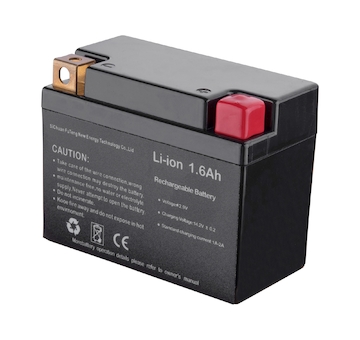 akumulátor pro elektrický start, Li-ion, 12V, 1,6Ah