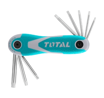 Klíče TORX, sada 8 ks, 9-40mm, CrV