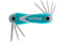 Klíče TORX, sada 8 ks, 9-40mm, CrV